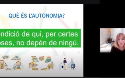 Conferència sobre el foment de l’Autonomia en autisme